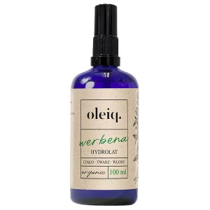 Hydrolat Werbena 100 ml - Doskonale reguluje wydzielanie sebum - OLEIQ