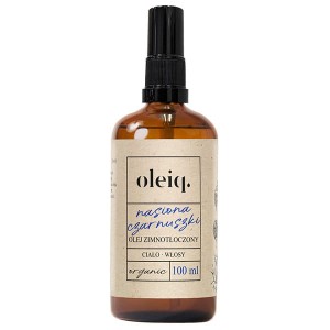Olej Nasiona Czarnuszki 100 ml - Zapobiega powstawaniu blizn oraz redukuje już powstałe - OLEIQ