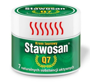Krem Laurowy Stawosan Q7 (150 ml) - pielęgnuje, rozgrzewa i rewitalizuje skórę - ASEPTA