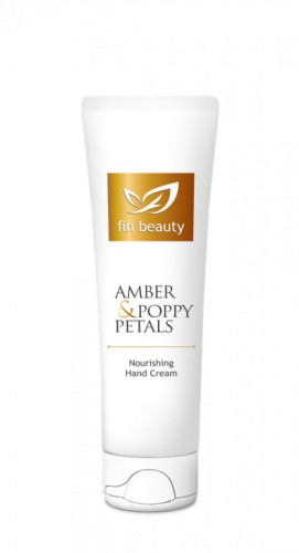 Krem do rąk fin beauty z ekstraktem z bursztynu i płatków maku - FINCLUB.jpg