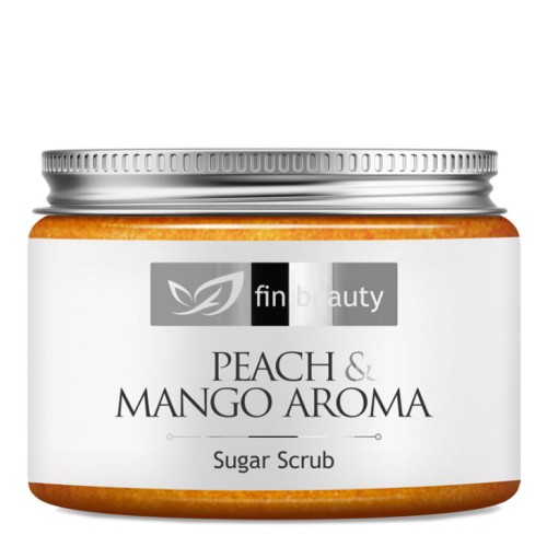 Peeling cukrowy fin beauty o zapachu brzoskwini i mango - FINCLUB.jpg