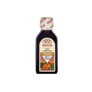 Olej z rokitnika tłoczony na zimno 100 ml - BIOOIL