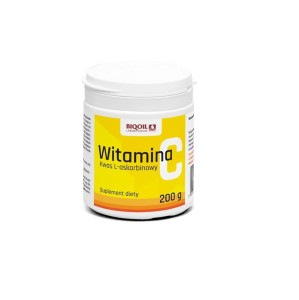 Witamina C (kwas L-askorbinowy) 200 g - BIOOIL