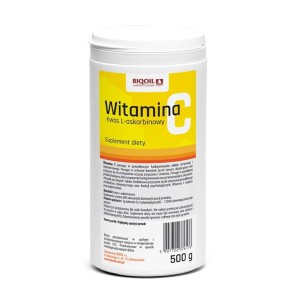 Witamina C (kwas L-askorbinowy) 500 g - BIOOIL