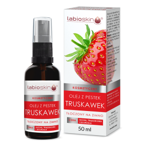 Olej z pestek truskawek tłoczony na zimno 50 ml - BIOOIL