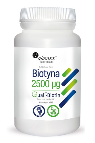 Biotyna 2500 mcg QualiBiotin® 120 tabletek vege - ALINESS.jpg