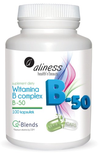 Witamina B complex B-50 - 100 kapsułek - ALINESS.jpg