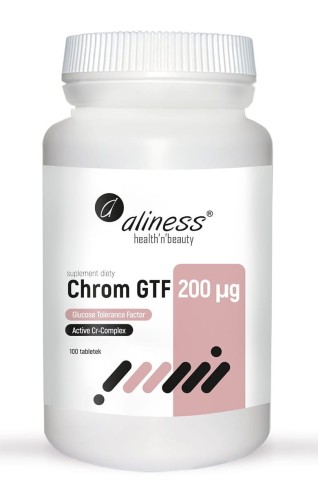 Chrom GTF Active Cr-Complex 200 µg - 100 tabletek Vege - ALINESS.jpg