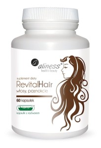 RevitalHair 60 Kapsułek LICAPS - Stymulacja wzrostu włosów i paznokci - ALINESS