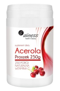 Acerola Proszek 250 g - Naturalna witamina C - ALINESS