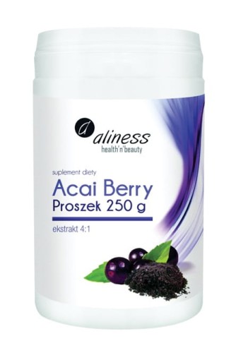 Acai Berry Proszek 250g - Duże stężenie ekstraktu z owoców acai - ALINESS.jpg
