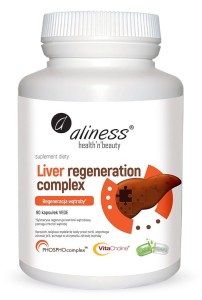 Liver Regeneration Complex - Regeneracja wątroby, 90 kapsułek Vege - ALINESS