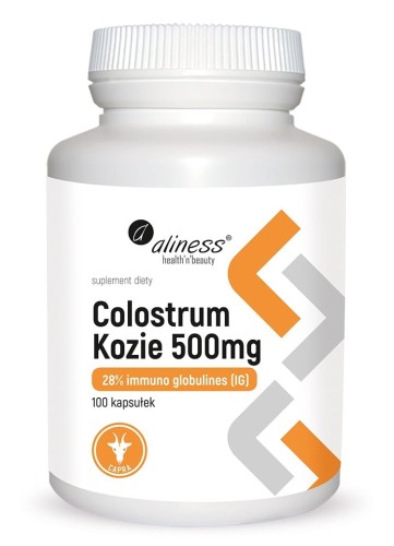 Colostrum Kozie IG 28% 500 mg - 100 kapsułek - ALINESS.jpg