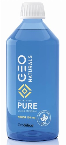 GEONATURALS, PURE SILICA - Krzem 100 mg x 500 ml - ALINESS.jpg
