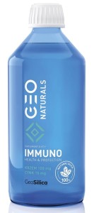 GEONATURALS, SILICA IMMUNO - Krzem 100 mg + cynk 15 mg x 500 ml - ALINESS