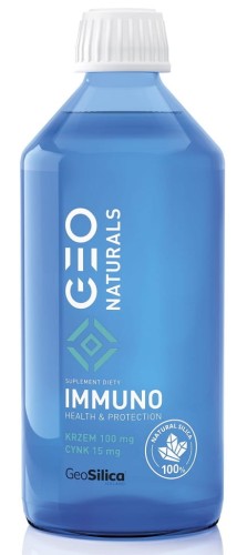 GEONATURALS, SILICA IMMUNO - Krzem 100 mg + cynk 15 mg x 500 ml - ALINESS.jpg