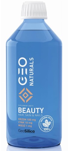 GEONATURALS, SILICA BEAUTY - Krzem 100 mg + cynk 10 mg + miedź 1 mg x 500 ml - ALINESS.jpg