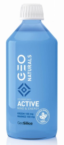 GEONATURALS, SILICA ACTIVE - Krzem 100 mg + magnez 150 mg x 500 ml - ALINESS.jpg