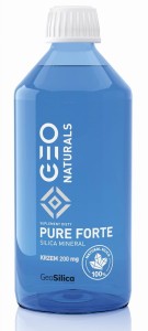 GEONATURALS, PURE SILICA FORTE - Krzem Forte 200 mg x 500 ml - ALINESS