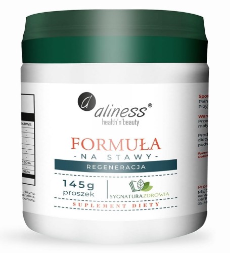 Formuła na stawy, regeneracja, proszek 145g - ALINESS.jpg