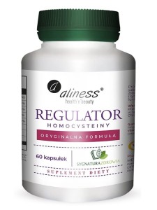 Regulator homocysteiny - 60 kapsułek Vege - ALINESS