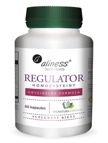 Regulator homocysteiny - 60 kapsułek Vege - ALINESS.jpg