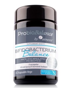 ProbioBALANCE, Bifidobacterium Balance 10 mld. - 30 kapsułek Vege - ALINESS