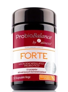 ProbioBALANCE, FORTE 60 mld. - Wspomaga jelita - 30 kapsułek Vege - ALINESS