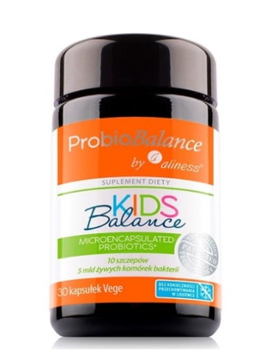 ProbioBALANCE, KIDS Balance 5 mld. x 30 vege caps. - ALINESS.jpg