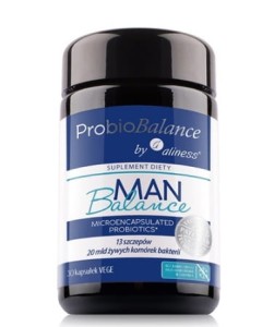 ProbioBALANCE, Man Balance 20 mld. x 30 vege caps. - ALINESS
