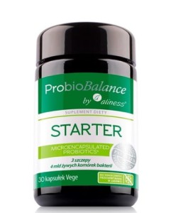 ProbioBALANCE, STARTER 4 mld. - 30 kapsułek Vege - ALINESS