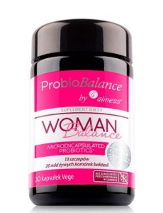 ProbioBALANCE, Woman Balance 20 mld. - 30 kapsułek Vege - ALINESS