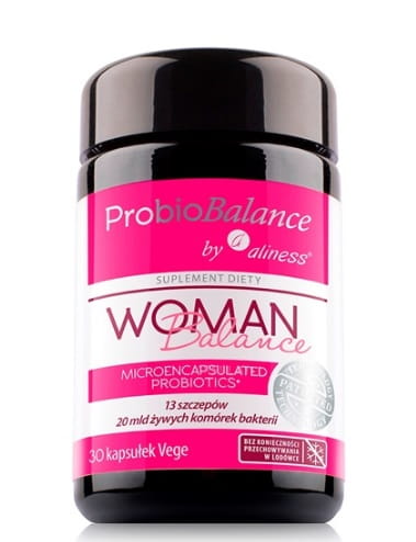 ProbioBALANCE, Woman Balance 20 mld. - 30 kapsułek Vege - ALINESS.jpg