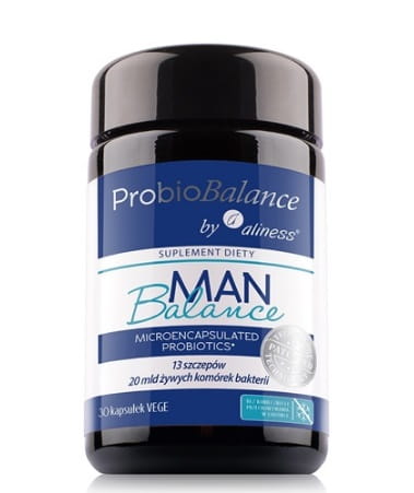ProbioBALANCE, Man Balance 20 mld. - 30 kapsułek Vege - ALINESS.jpg