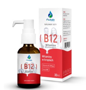 Witamina B12 Metylokobalamina 200 µg 30 ml - AVITALE (NM)