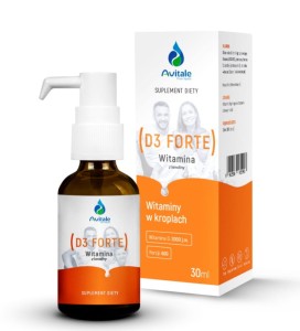 Avitale, Witamina D3 FORTE 2000 IU Z LANOLINY 30 ml - AVITALE (NM)