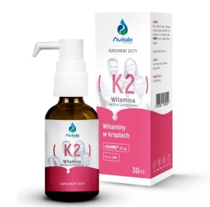 Witamina K2 (VitaMk7) 20 µg 30 ml - AVITALE (NM)