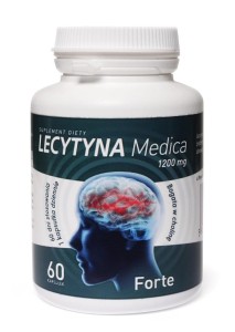Lecytyna Medica Forte 1200 mg - Wspomaga pamięć i koncentrację - MEDICALINE