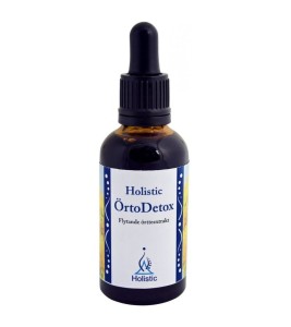 ÖrtoDetox 50 ml - Wyciągi ziołowe na wątrobę: korzeń mniszka, liście boldo - HOLISTIC