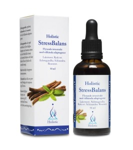 StressBalans 50 ml - Adaptogeny na stres: lukrecja, witania, cytryniec, różeniec - HOLISTIC