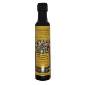 Sacha Inchi Omega 3, 6, 9, 250 ml - Olej tłoczony na zimno z Orzecha Inków - UHTCO Corporation