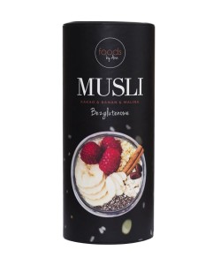 Musli bezglutenowe Kakao & Banan & Malina - Aż  285 g świeżych owoców! - Foods by Ann
