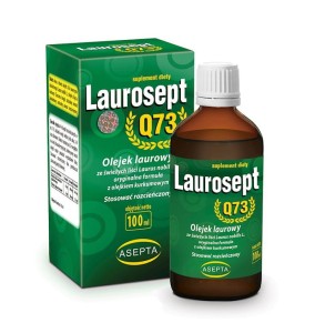 Laurosept Q73 - Olejek z liści laurowych i kurkumy 30 ml - ASEPTA 