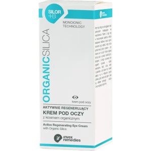Krem pod oczy 15 ml z krzemem organicznym Silor +B aktywnie regenerujący - INVEX REMEDIES (NM)