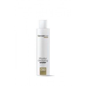 Płyn micelarny do skóry suchej i wrażliwej 200ml, 25mg CBD - CannabiGold, Fitokannabinoid - HemPoland