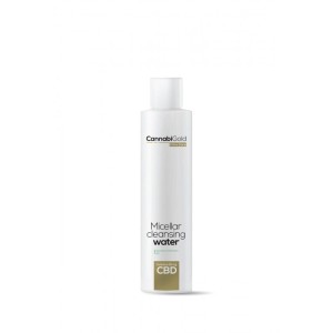 Płyn micelarny do skóry tłustej i mieszanej 200ml, 25mg CBD  - CannabiGold - HEMPOLAND