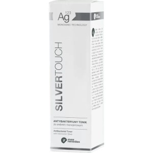 Antybakteryjny tonik Ag 123 Tonik na trądzik zawierający srebro jonowe, Silver Touch 200 ml - INVEX REMEDIES (NM)