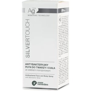 Antybakteryjny Płyn do ciała Ag 124 SILVER TOUCH 100 ml - INVEX REMEDIES (NM)