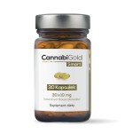 30 kapsułek (30 x 10 mg CBD) kannabinoidy terpeny flawonoidy olej z konopi ekstrakt z konopi włóknistych -  CannabiGold Smart - HEMPOLAND