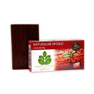 Naturalne mydło z borowiną - Naturalny detoks skóry - Mydlarnia "Powrót do Natury" (NM)